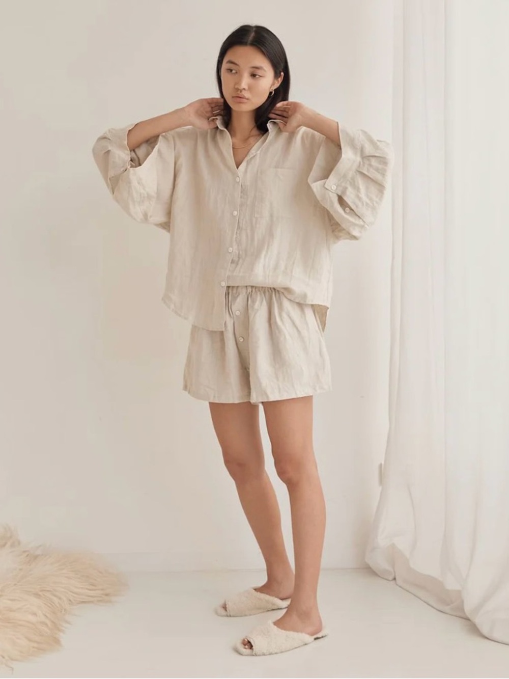 Deiji 03 set in Oatmeal XL - Picture 1 of 14
